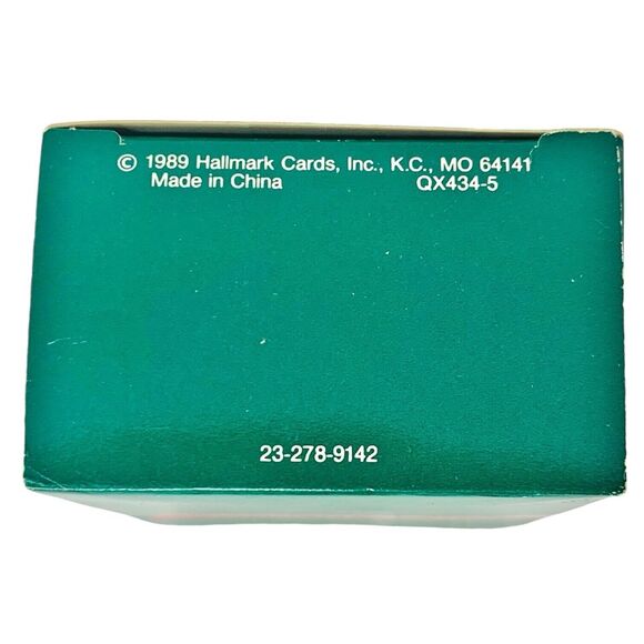 Hallmark Keepsake Ornament Old World Gnome 1989 Christmas Tree Vintage Elf Troll - Picture 8 of 10